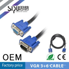 SIPU meilleure qualité VGA câble vga de 3 + 6 au prix de câble vga câble vga de Turquie